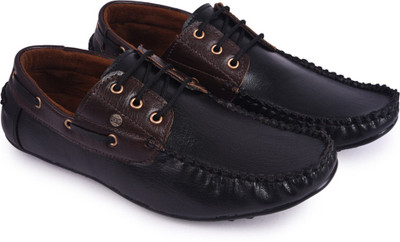 

Andrew Scott Boat Shoes For Men(Black)