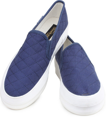 

Shoetopia Canvas Shoes For Women(Navy, Navy blue