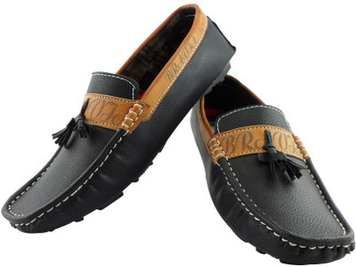 

Elvace 6012 Loafers For Men(Black), 612;black
