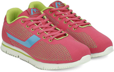 

Erke Running Shoes For Women(Pink, Plum/lime green