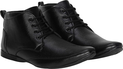 

Kraasa Corporate Long Lace Up For Men(Black