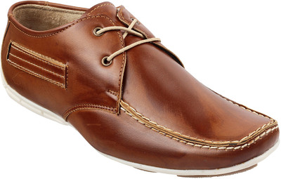 

MSL Derby Corporate Casuals For Men(Tan, 23;tan