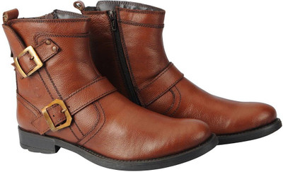 

FAUSTO Hiking and Trekking Boots For Men(Brown, Tan