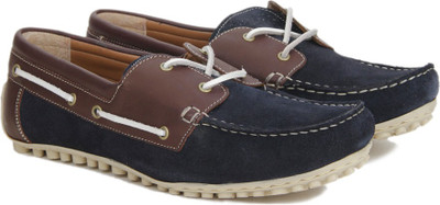 

WROGN WCSE0047 Boat Shoes For Men(Blue, Navy