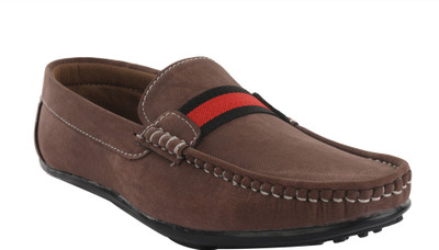 

Zoxr NA Loafers For Men(Brown)