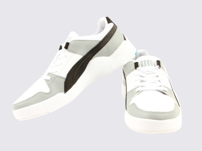 

Puma FTR Trinomic Slipstream Lo Casuals For Men(White, Black), White;black;bluebird