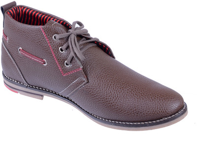

Porcupine Laced Casuals Shoes For Men(Brown)