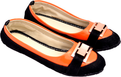 

Myra Party Bellies For Women(Black, Orange