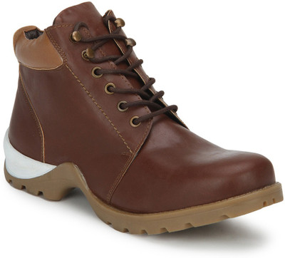 

Knotty Derby Goyle Boots For Men(Tan