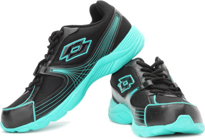 

Lotto Prank Running Shoes For Men(Black, Green), Blk;green