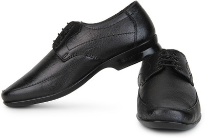 

Provogue Leather Lace Up Shoes For Men(Black