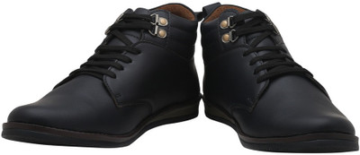 

Footrest Boots For Men(Black