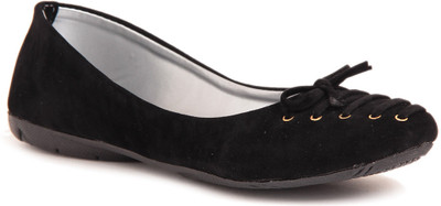 

Sindhi Footwear Ballerina Bellies For Women(Black)
