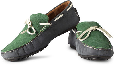 

Louis Philippe Boat Shoes For Men(Green