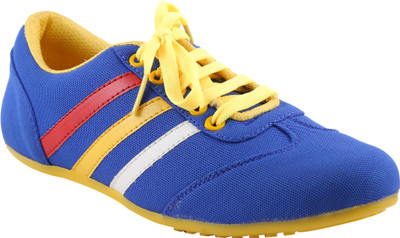 

Justfab Canvas Shoes For Women(Blue, Yellow