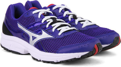 

Mizuno MIZUNO SPARK Running Shoes For Men, Clematis blue/silver/chinese red