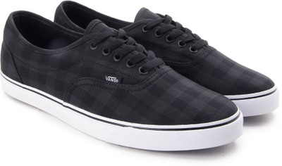 

Vans LPE Men Sneakers For Men(Blue, Green), (box plaid) black/gray