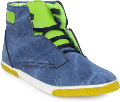 

11e 418-Blue-Green Sneakers For Men(Blue)