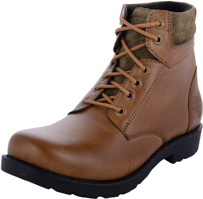 52% OFF on Zohran Olive Green Boots For Men(Olive) 52% OFF on Zohran Olive Green Boots For Men(Olive)