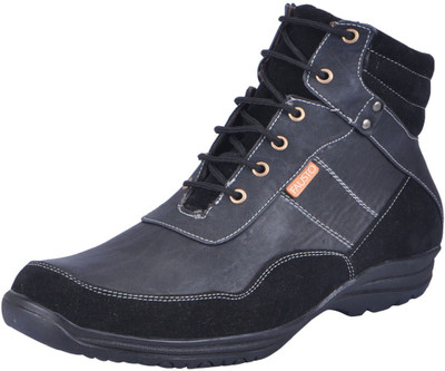 

FAUSTO Hiking and Trekking Boots For Men(Black)