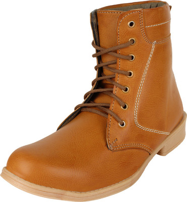 

BUWCH Buwch Casuals, Boots, Party Wear, Corporate Casuals For Men And Boys Tan Color Boots For Men(Tan