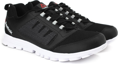 

REEBOK RUN STORMER Running Shoes For Men(Black, Black/met sil/white