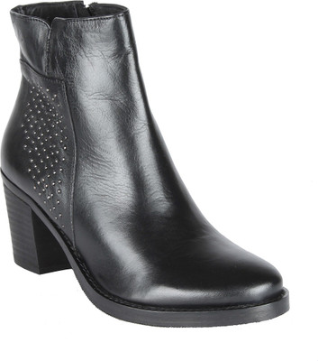 

Salt N Pepper 14-385 Roxy Black Boots Boots For Women(Black