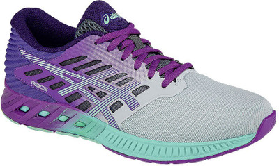 

Asics fuzeX Running Shoes For Women(Purple, Silver/mint/orchid