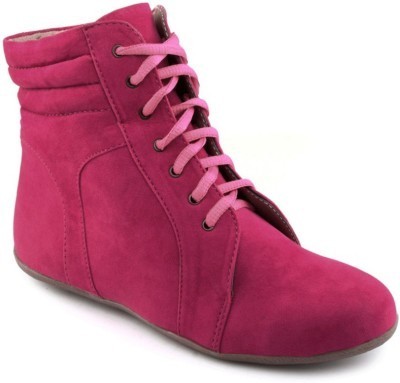 

Alexus Boots For Women(Pink