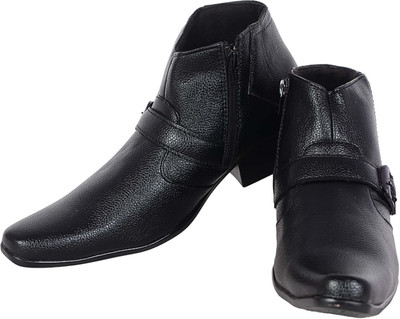 

George Adam Eleveted Mens Boots Boots For Men(Black)
