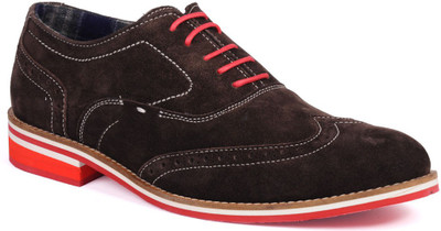 

Walker Styleways Impressive Oxford Brogue Casual Shoes For Men(Brown), Lavish brown