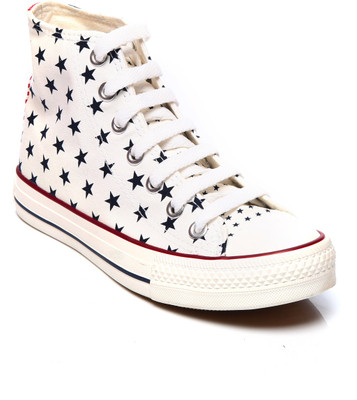 

Nell W-760 Canvas Shoes For Women(White)