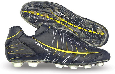 

Nivia Premier Cleats Football Shoes For Men(Multicolor, 310;black