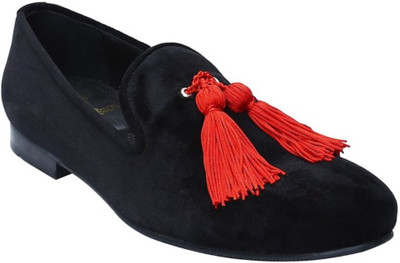 

Bare Skin Loafers For Men(Black, Red