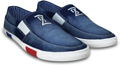 

Beonza Premium Denim Loafers For Men(Navy, Multicolor