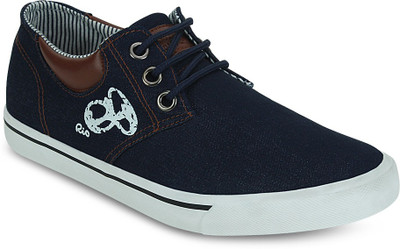 

Get Glamr Kota Canvas Shoes For Men(Blue)