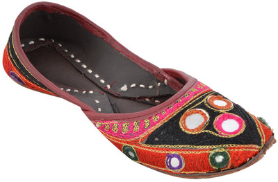 

Porcupine Rajasthani Traditional Jutis For Women(Multicolor), Multi colour