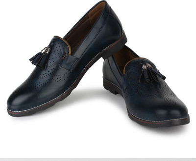 

Adreno Louis Loafers For Men(Navy, Navy blue