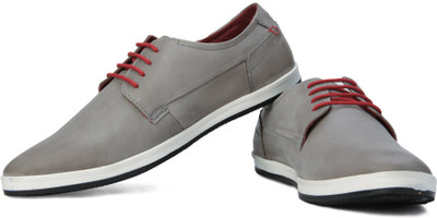 

Lee Cooper Men Genuine Leather Corporate Casuals For Men(Grey)