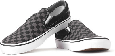 Vans Men Loafers For Men(Black, Grey, (checkerboard) grey/black