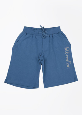 39% OFF on United Colors of Benetton Short For Boys Solid(Blue) 39% OFF on United Colors of Benetton Short For Boys Solid(Blue)