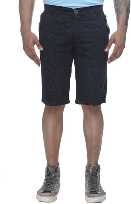 

Clickroo Solid Men's Black Chino Shorts