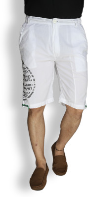 20% OFF on LD Active Solid Men's White Basic Shorts 20% OFF on LD Active Solid Men's White Basic Shorts