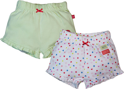 

FS Mini Klub Short For Girls Printed Cotton Linen Blend, Cotton Nylon Blend, Cotton Linen Blend(Multicolor, Multi