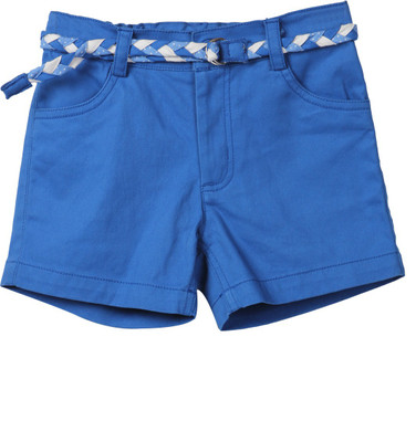 

Beebay Short For Girls Cotton(Blue, Pack of 1)