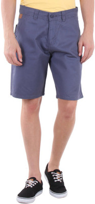 

Sports 52 Wear Solid Men's Blue Basic Shorts