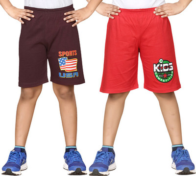 

Dongli Short For Boys Cotton Linen Blend, Cotton Nylon Blend, Cotton Linen Blend(Brown, Pack of 2, Combo color