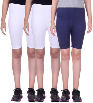 

Alisha Solid Women's Multicolor Cycling Shorts, Navy;white