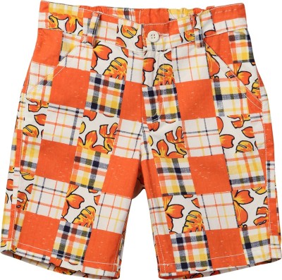 

Beebay Short For Boys Cotton(Orange, Pack of 1)