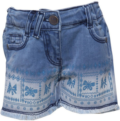 

Tales & Stories Short For Girls Argyle Cotton Linen Blend, Cotton Nylon Blend, Cotton Linen Blend(Blue, Pack of 1, Medium blue